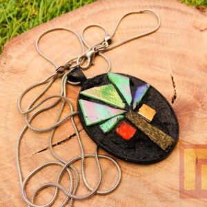 handmade mosaic pendant