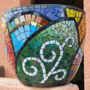 mosaic pots