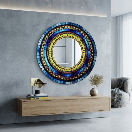 wall mosaic mirror for living room wall mosaic mirror for living room