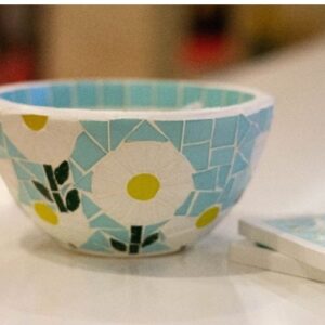 Product Title: Mosaic Decorative Bowl