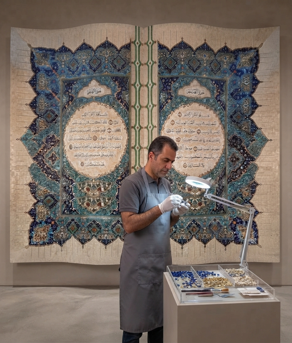 Home mosaic restoration