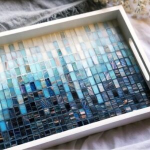 mosaic serving tray
